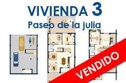 Paseo de la Julia. Vivienda 3